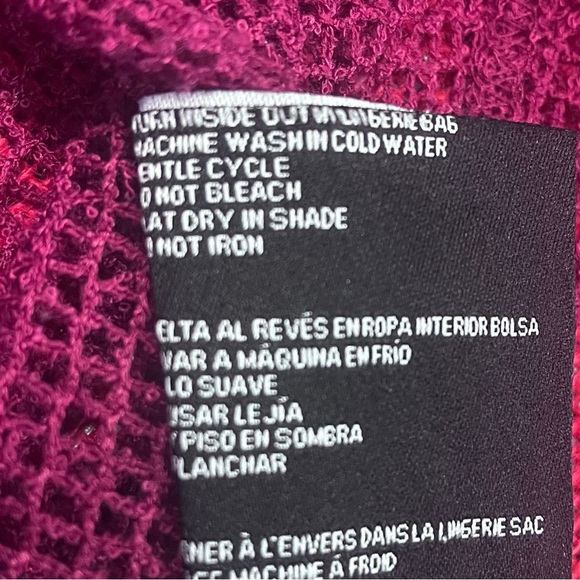 Noelle See Thru Cropped Blouse; OSFM - Picture 10 of 10